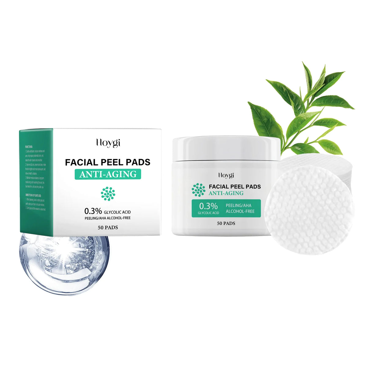 Glycolic Acid Facial Pads