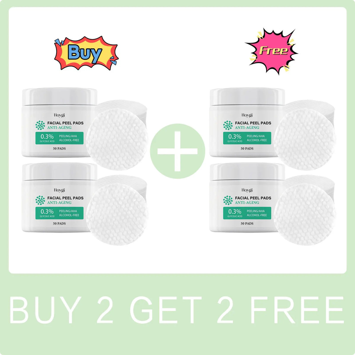 Glycolic Acid Facial Pads