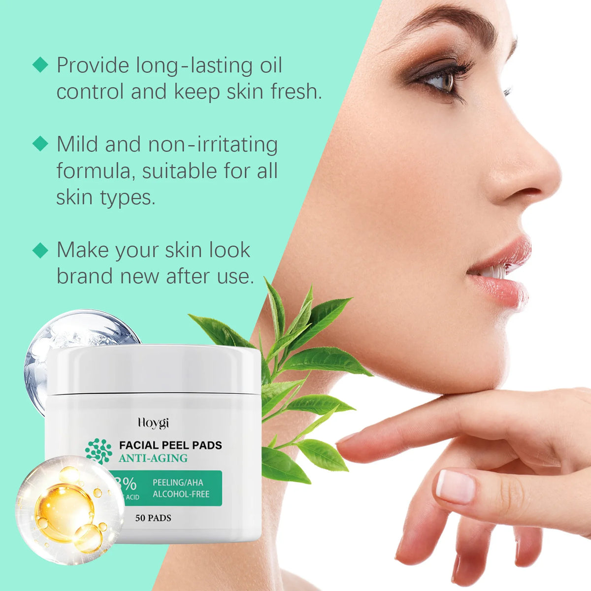Glycolic Acid Facial Pads