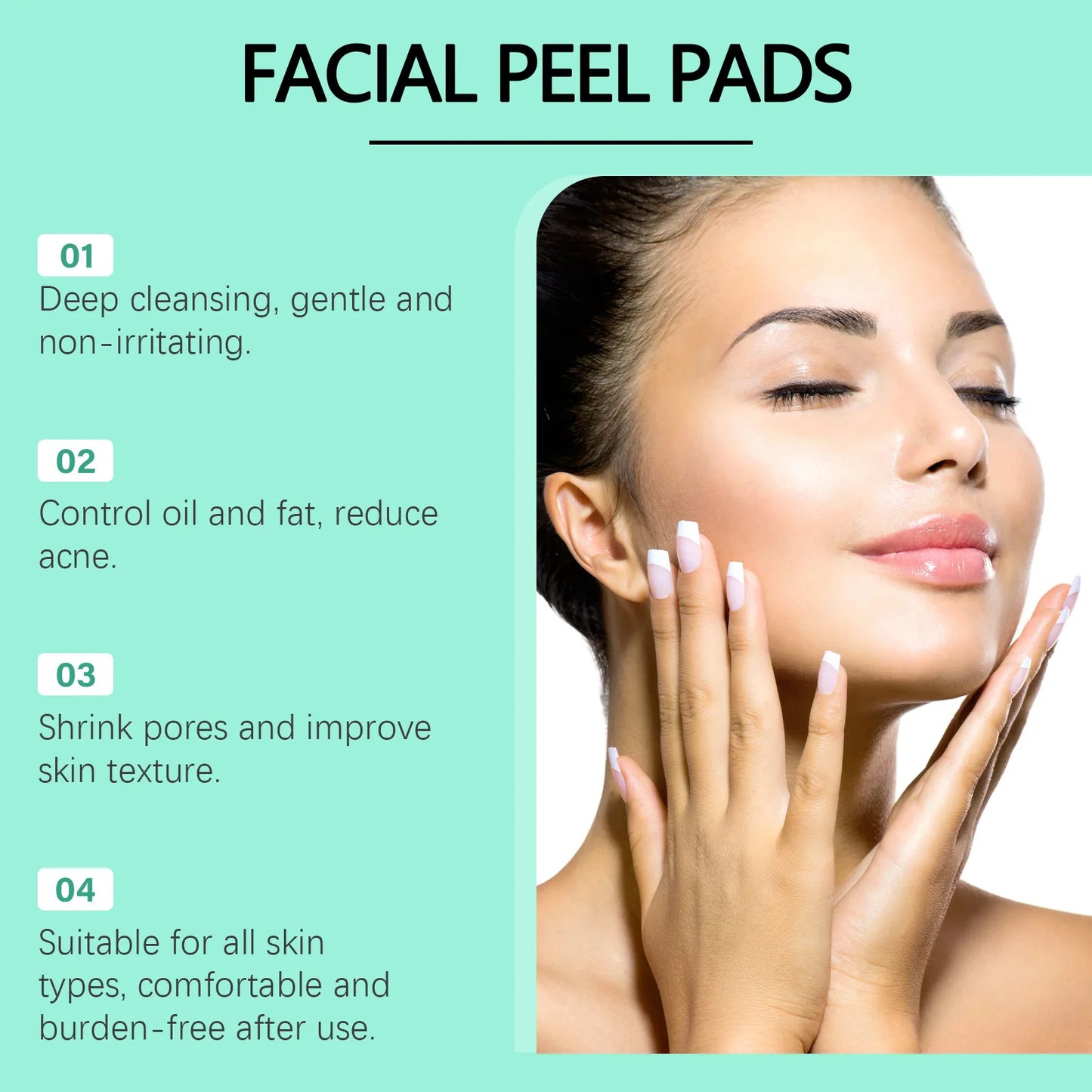 Glycolic Acid Facial Pads